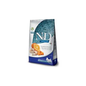 N&D Ocean Dog Merluzzo, Zucca E Arancia Adult Mini Kg.7