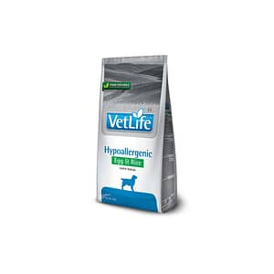 Vet Life Natural Diet Dog Hypoallergenic Egg & Rise Kg.12