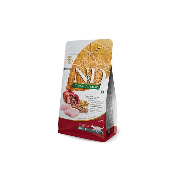 N&D Ancestral Cat Pollo E Melograno Adult 5Kg