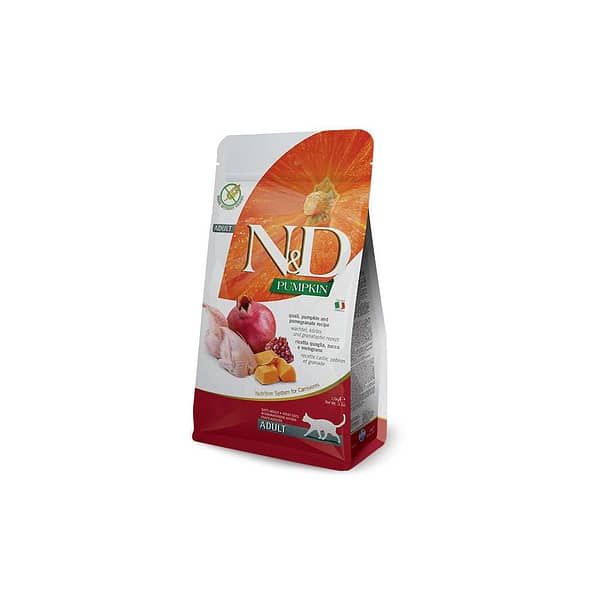 N&D Pumpkin Cat Quaglia E Melograno Adult Kg.5
