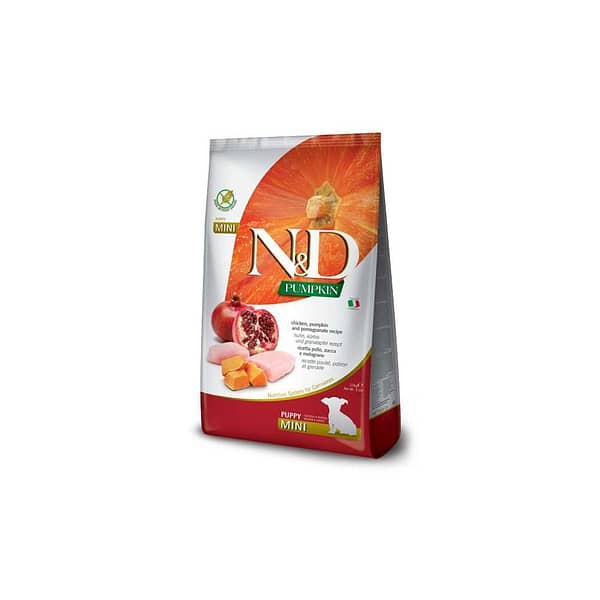 N&D Pumpkin Dog Pollo E Melograno Puppy Mini Kg 7